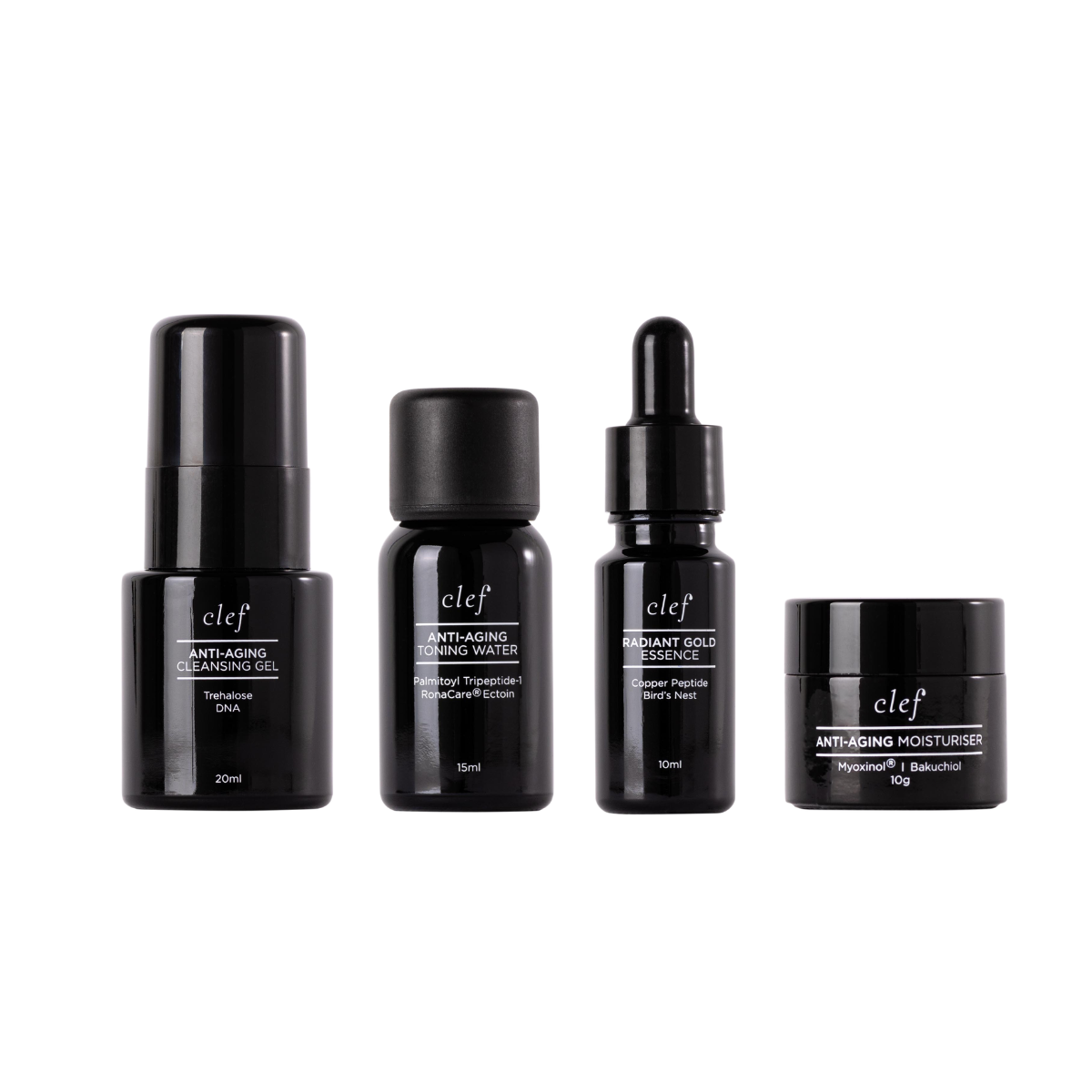 CLEF Mini Skincare Gift Set Travel Kit