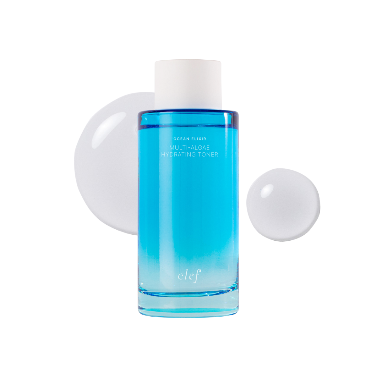 CLEF Ocean Elixir Multi-Algae Hydrating Toner 120ml | Stabilises Skin Barrier | Reactivates Skin Cells | Boost Water