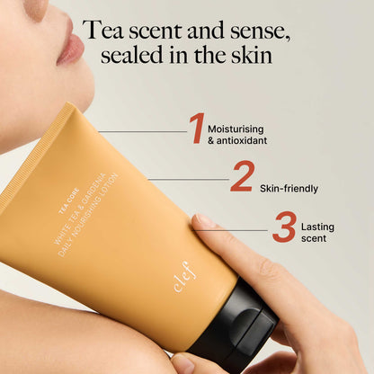 [NEW LAUNCH] CLEF Tea Core Series Gentle Bath Gel & Daily Nourishing Lotion | Body Wash | Shampoo | Body Lotion