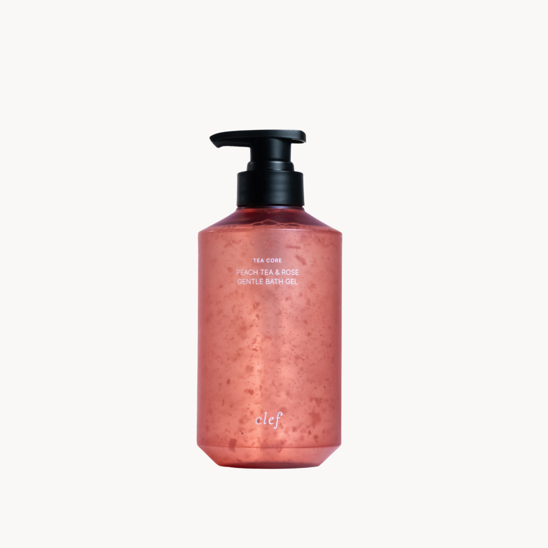 Tea Core Peach Tea & Rose Gentle Bath Gel 500ml