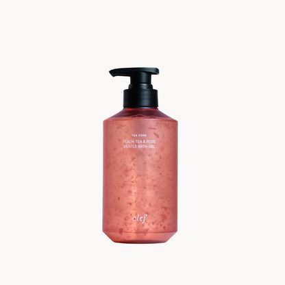 Tea Core Peach Tea & Rose Gentle Bath Gel 500ml