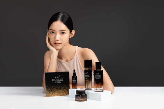 CLEF Anti-Aging Series Full Set | All in One | Cleanser | Toner | Essence | Moisturiser | Mask